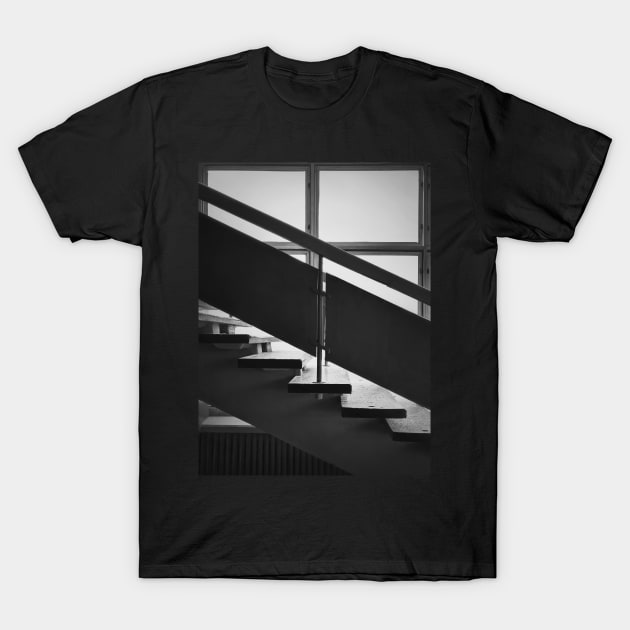 old staircase by the window T-Shirt by psychoshadow